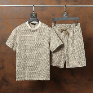 Aaa Fendi Jacquard Shorts