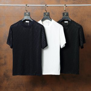 Luxury Dior Jacquard Short Sleeves