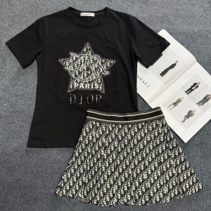 High Quality Dior Jacquard Short-Sleeved Shirts
