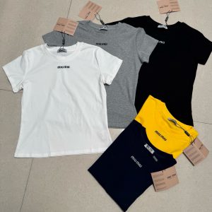 High Quality Miu Miu Short-Sleeved T-Shirt