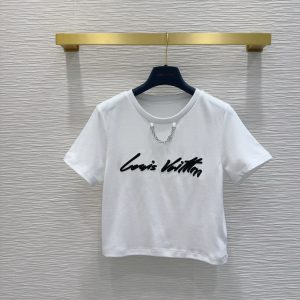 Luxury Designer Louis Vuitton Short-Sleeved T-Shirt