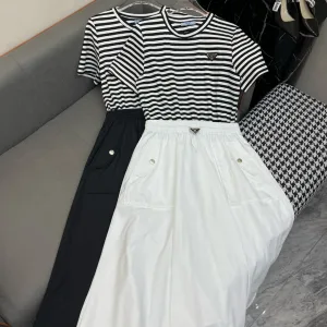 High Quality Luxury Prada Short-Sleeved Shirts
