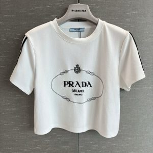 1:1 Prada Short-Sleeved Shirts