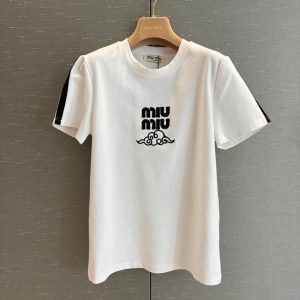 1:1 Miu Miu Short-Sleeved Shirts