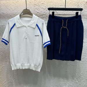 1:1 Miu Miu Short-Sleeved Shirt