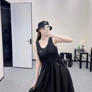 Aaa Luxury Prada Nylon Dresses