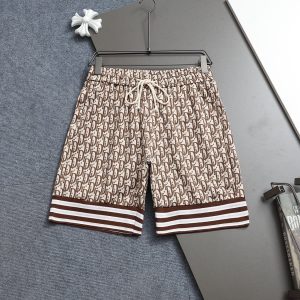 High Quality Luxury Dior Cotton Shorts