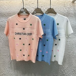Aaa Designer Dior Short Sleeves