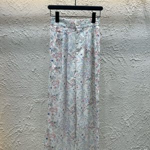 Luxury High Quality Chanel Acetate Trousers
