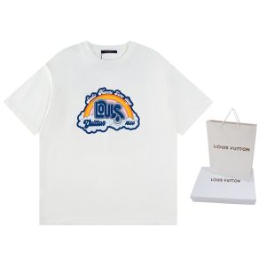 Aaa 1:1 Louis Vuitton Cotton Short-Sleeved T-Shirt