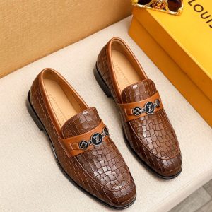 1:1 Luxury Louis Vuitton Calfskin Leather Shoes