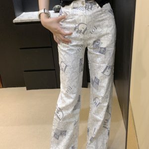 High Quality Dior Straight Leg Pants For Autumn