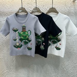 High Quality Gucci Short-Sleeved Shirt