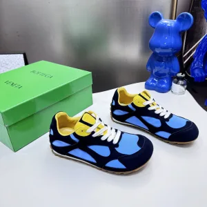 Designer Bottega Veneta Sneakers Red Sheepskin Suede Suitable For All Seasons Stylish And Simple Summer