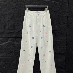High Quality Designer Chanel Jacquard Pants