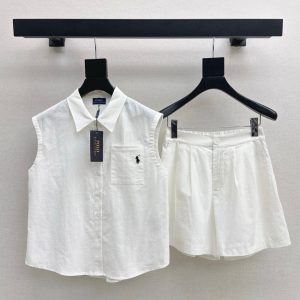 Aaa 1:1 Ralph Lauren Linen Sleeveless