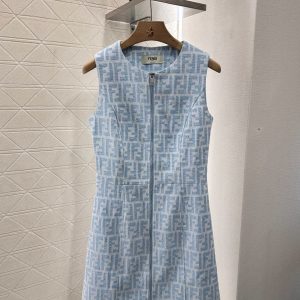 Aaa 1:1 Fendi Jacquard Sleeveless