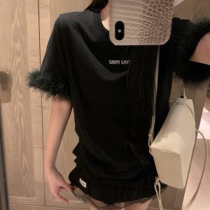 Aaa Miu Miu Short-Sleeved T-Shirt