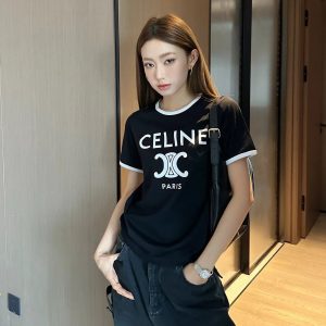 Luxury Celine Short-Sleeved T-Shirt
