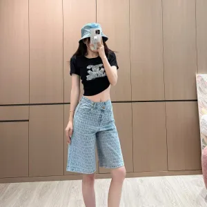 Aaa Valentino Jacquard Jeans For Summer