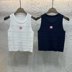 High Quality 1:1 Chanel Jacquard Vest
