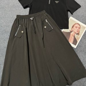 Designer Prada Short-Sleeved Shirt