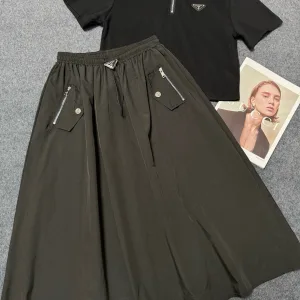 Designer Prada Short-Sleeved Shirt