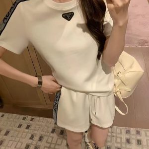 Designer Prada Stone Shorts