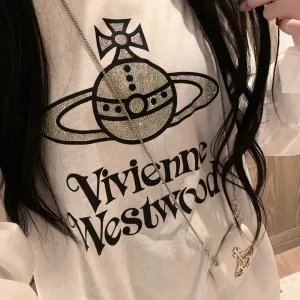 High Quality Vivienne Westwood Stone Long-Sleeved T-Shirt