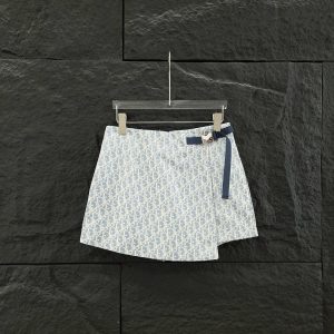 Aaa Dior Jacquard Short Skirt