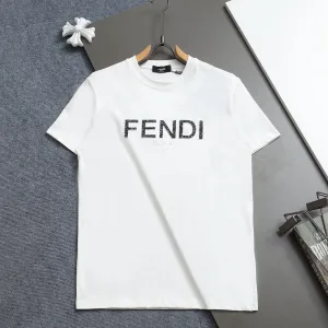Super Clone Fendi Short-Sleeved T-Shirt Ash Spring Summer