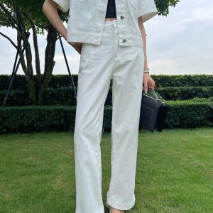High Quality Dior Cotton Jeans
