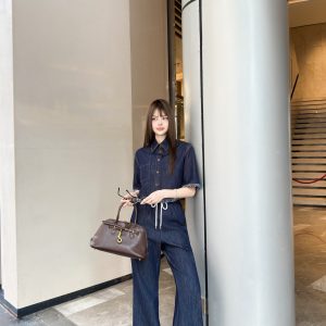 Aaa Loewe Denim T-Shirt For Summer