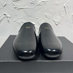 1:1 High Quality Prada Leather Slippers For Autumn