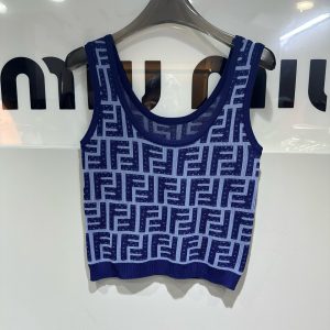 High Quality Aaa Fendi Jacquard Vest