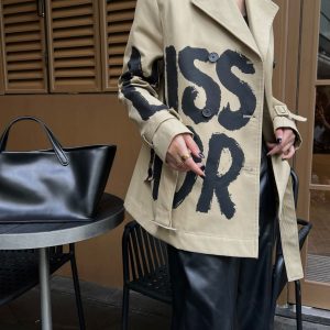 Aaa High Quality Dior Leather Coat