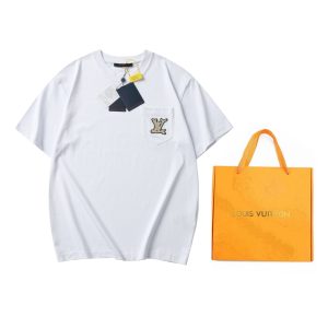 High Quality Aaa Louis Vuitton Cotton Short-Sleeved T-Shirt