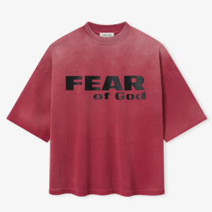 High Quality Fear Of God Cotton Short-Sleeved T-Shirt
