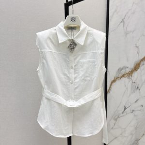 Luxury High Quality Loewe Sleeveless Shirt