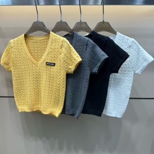 High Quality Miu Miu Short Sleeves