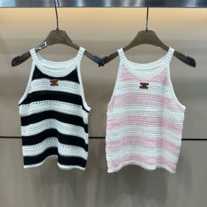 Designer Aaa Celine Leather Vest