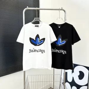 Super Clone Luxury Balenciaga Short-Sleeved T-Shirt Black