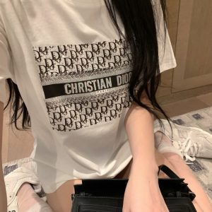 1:1 High Quality Dior Stone Short-Sleeved T-Shirt