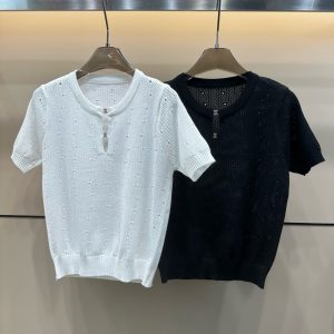 High Quality Luxury Chanel Short Sleeves