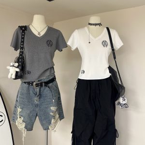 High Quality Chrome Hearts Short Sleeves