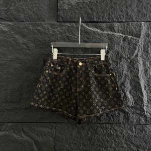Luxury High Quality Louis Vuitton Denim Shorts