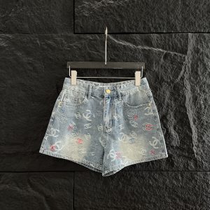 High Quality Chanel Denim Shorts