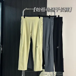 Luxury Designer Archaeopteryx Trousers Red Quick-Drying