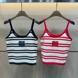 Designer Miu Miu Tank Top