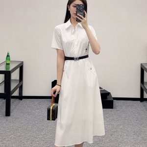 Aaa Designer Dior Cotton Short-Sleeved Shirts